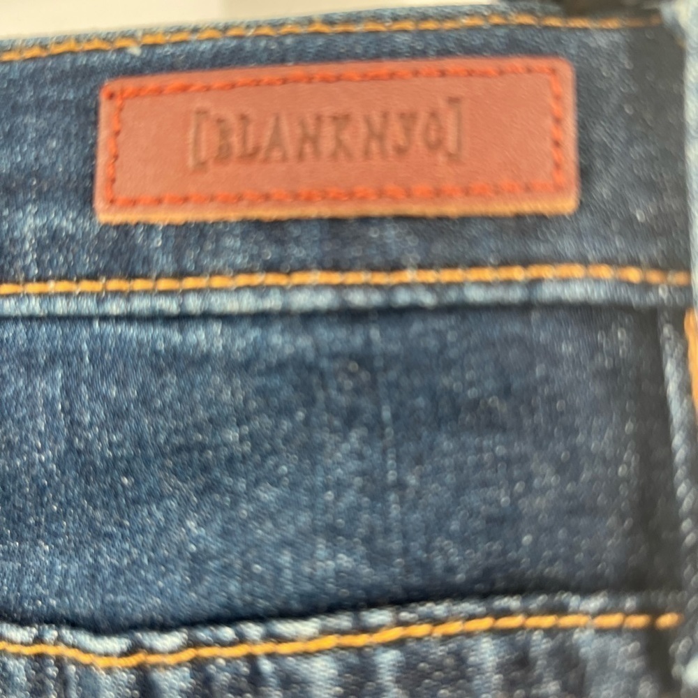 BlankNYC the great jones high rise skinny blue jeans size 25 - Picture 4 of 9